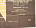 EVIL UNDER THE SUN (Bottom Right) Cinema Quad Movie Poster