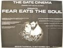 FEAR EATS THE SOUL Cinema Quad Movie Poster