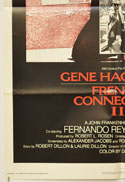FRENCH CONNECTION II (Bottom Left) Cinema One Sheet Movie Poster