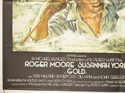 GOLD (Bottom Left) Cinema Quad Movie Poster