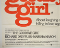 THE GOODBYE GIRL (Bottom Left) Cinema Quad Movie Poster