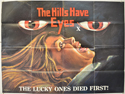 THE HILLS HAVE EYES Cinema Quad Movie Poster