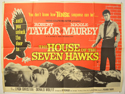 THE HOUSE OF THE SEVEN HAWKS Cinema Quad Movie Poster