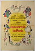 INNOCENTS IN PARIS Cinema One Sheet Movie Poster
