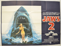 JAWS 2 Cinema Quad Movie Poster