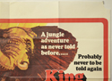KING ELEPHANT (Top Right) Cinema Quad Movie Poster