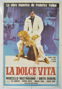 LA DOLCE VITA Cinema Argentina Movie Poster