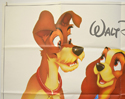 LADY AND THE TRAMP (Top Left) Cinema Quad Movie Poster