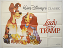 LADY AND THE TRAMP Cinema Quad Movie Poster