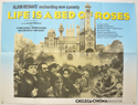 LIFE IS A BED OF ROSES Cinema Quad Movie Poster