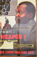 NATIONAL LAMPOON’S LOADED WEAPON (Bottom Right) Cinema Bus Stop Movie Poster