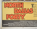 NORTH DALLAS FORTY (Bottom Left) Cinema Quad Movie Poster