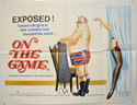 ON THE GAME Cinema Quad Movie Poster