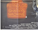 SHARKY’S MACHINE (Bottom Left) Cinema Quad Movie Poster
