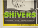 SHIVERS / RABID (Bottom Left) Cinema Quad Movie Poster