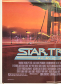 STAR TREK IV : THE VOYAGE HOME (Bottom Left) Cinema One Sheet Movie Poster