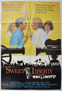 SWEET LIBERTY Cinema One Sheet Movie Poster