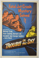 TROUBLE IN THE SKY Cinema One Sheet Movie Poster