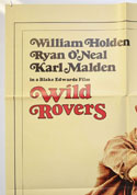 WILD ROVERS (Top Left) Cinema One Sheet Movie Poster