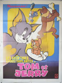 TOM AND JERRY Cinema French Grande Movie Poster