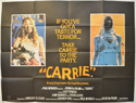 CARRIE Cinema Quad Movie Poster