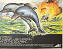 THE DAY OF THE DOLPHIN (Bottom Right) Cinema Quad Movie Poster