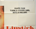 LIPSTICK (Top Right) Cinema Quad Movie Poster
