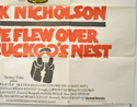 ONE FLEW OVER THE CUCKOO’S NEST (Bottom Right) Cinema Quad Movie Poster