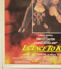 007 : LICENCE TO KILL (Bottom Left) Cinema One Sheet Movie Poster