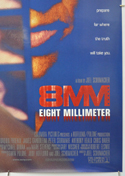 8MM (Bottom Right) Cinema One Sheet Movie Poster