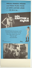 Min Erotiska Dagbok <p><i> (Swedish Stolpe/Insert Poster) </i></p>