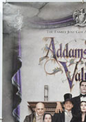ADDAMS FAMILY VALUES (Top Left) Cinema One Sheet Movie Poster