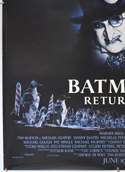 BATMAN RETURNS (Bottom Left) Cinema One Sheet Movie Poster