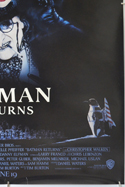 BATMAN RETURNS (Bottom Right) Cinema One Sheet Movie Poster