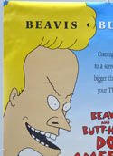 BEAVIS AND BUTT-HEAD DO AMERICA (Top Left) Cinema One Sheet Movie Poster