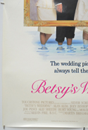 BETSY’S WEDDING (Bottom Left) Cinema One Sheet Movie Poster