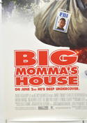 BIG MOMMA’S HOUSE (Bottom Left) Cinema One Sheet Movie Poster