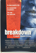 BREAKDOWN (Bottom Left) Cinema One Sheet Movie Poster