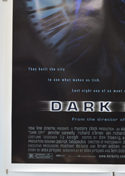 DARK CITY (Bottom Left) Cinema One Sheet Movie Poster