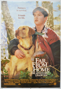 FAR FROM HOME - THE ADVENTURES OF YELLOW DOG Cinema One Sheet Movie Poster