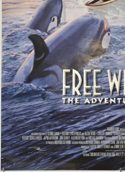 FREE WILLY 2 (Bottom Left) Cinema One Sheet Movie Poster