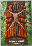 George Of The Jungle Cinema One Sheet Movie Poster