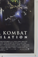 MORTAL KOMBAT ANNIHILATION (Bottom Right) Cinema One Sheet Movie Poster