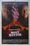 MOST WANTED Cinema One Sheet Movie Poster