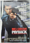 PAYBACK Cinema One Sheet Movie Poster