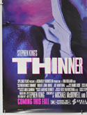 STEPHEN KING’S : THINNER (Bottom Left) Cinema One Sheet Movie Poster