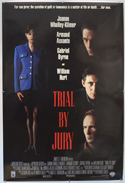 TRIAL BY JURY Cinema One Sheet Movie Poster