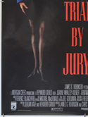 TRIAL BY JURY (Bottom Left) Cinema One Sheet Movie Poster