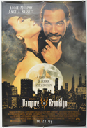 VAMPIRE IN BROOKLYN Cinema One Sheet Movie Poster