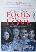 WHY DO FOOLS FALL IN LOVE Cinema One Sheet Movie Poster